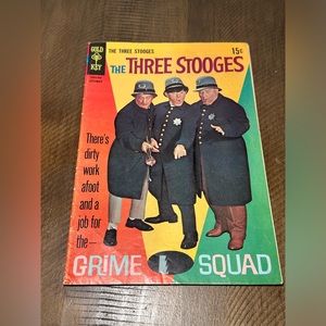 THREE STOOGES #40 - CRIME SQUAD "The Fisherman Collection" (4.5) 1968‎
